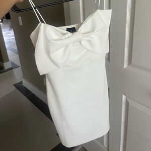 Windsor Bow mini dress